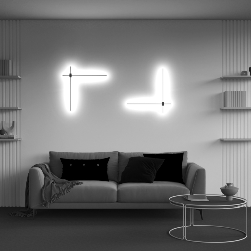 Maytoni C070WL-L12GB3K - Φωτιστικό τοίχου LED PARS LED/12W/230V CRI 90 μαύρο