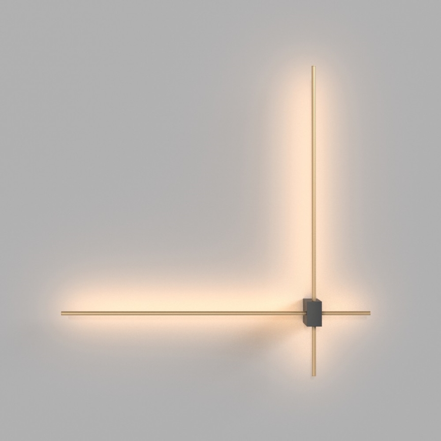Maytoni C070WL-L12GB3K - Φωτιστικό τοίχου LED PARS LED/12W/230V CRI 90 μαύρο