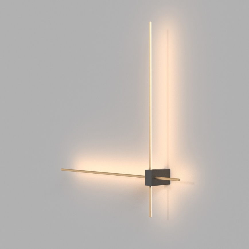 Maytoni C070WL-L12GB3K - Φωτιστικό τοίχου LED PARS LED/12W/230V CRI 90 μαύρο