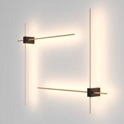 Maytoni C070WL-L12GB3K - Φωτιστικό τοίχου LED PARS LED/12W/230V CRI 90 μαύρο