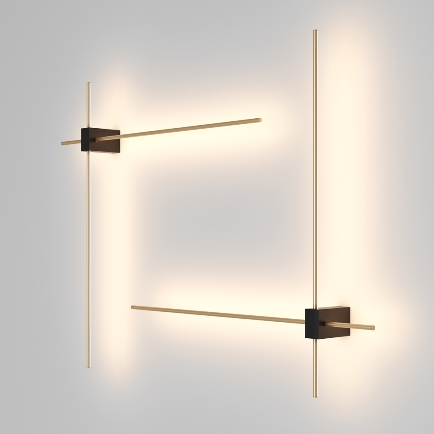 Maytoni C070WL-L12GB3K - Φωτιστικό τοίχου LED PARS LED/12W/230V CRI 90 μαύρο