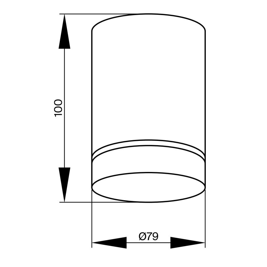 Maytoni C085CL-9W3K-B - LED Σποτ ORLO LED/9W/230V CRI 90 3000K μαύρο