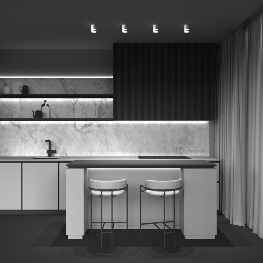Maytoni C085CL-9W3K-W - LED Σποτ ORLO LED/9W/230V CRI 90 3000K λευκό