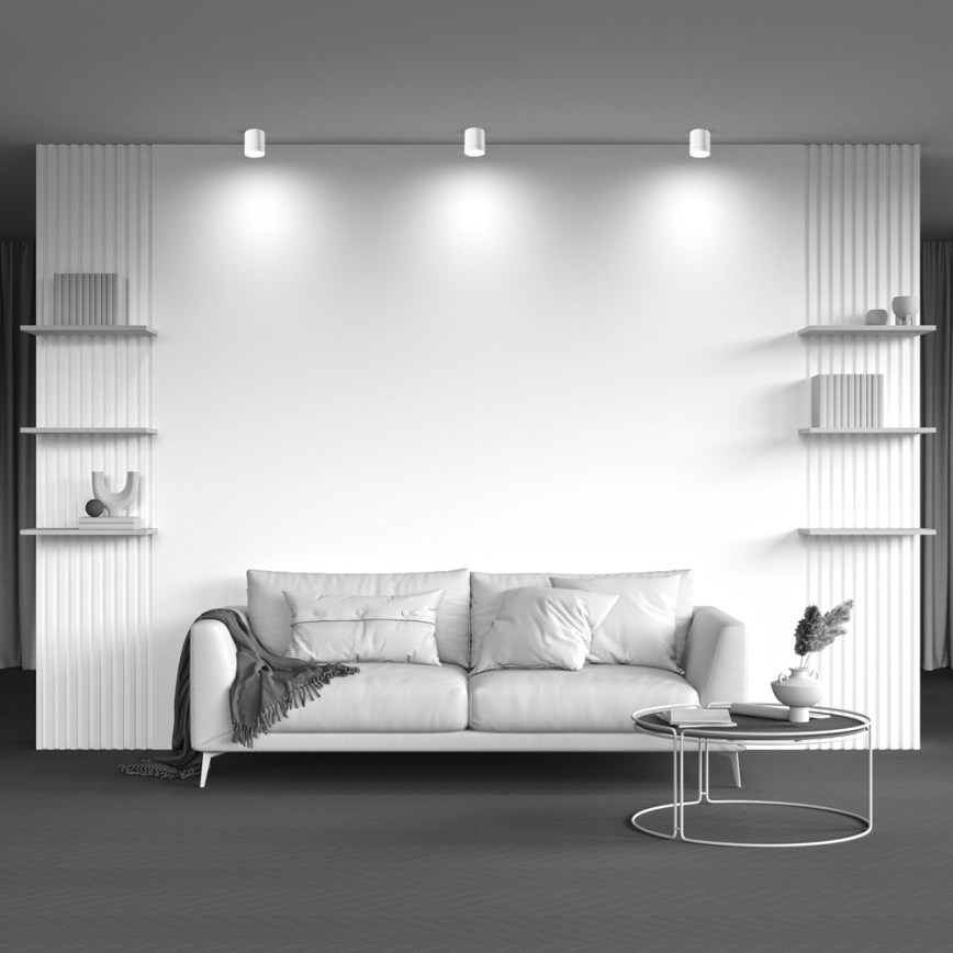 Maytoni C086CM-GX53-MRD-W - Φωτιστικό σποτ HOOP 1xGX53/15W/230V λευκό