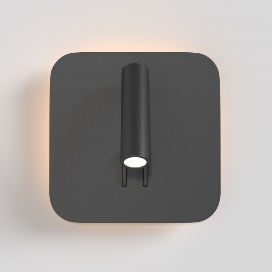Maytoni C175-WL-01-6W-B - Φωτιστικό σποτ τοίχου LED IOS LED/9W/230V μαύρο