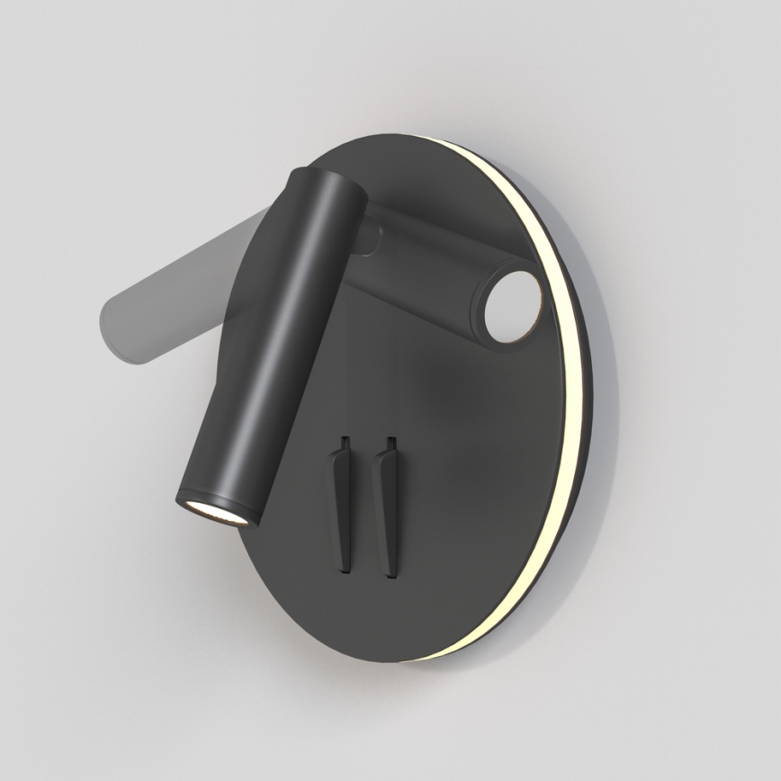 Maytoni C176-WL-01-6W-B - Φωτιστικό σποτ τοίχου LED IOS LED/9W/230V μαύρο