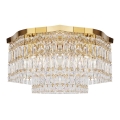 Maytoni DIA005CL-06G - Φωτιστικό οροφής DUNE 6xE14/60W/230V χρυσαφί