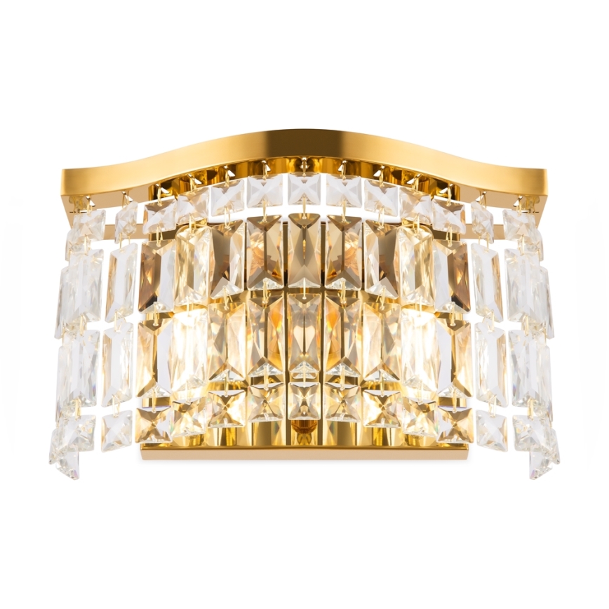 Maytoni DIA005WL-02G - Φωτιστικό τοίχου DUNE 2xE14/60W/230V χρυσαφί