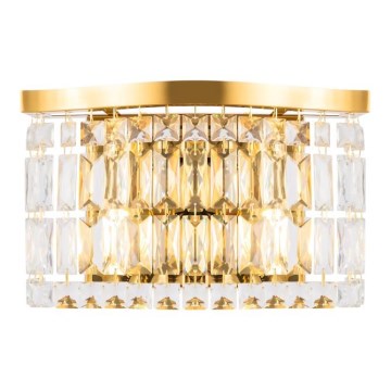 Maytoni DIA005WL-02G - Φωτιστικό τοίχου DUNE 2xE14/60W/230V χρυσαφί