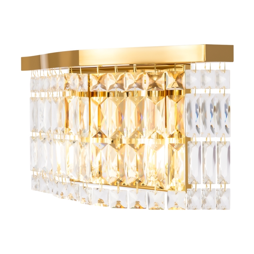 Maytoni DIA005WL-02G - Φωτιστικό τοίχου DUNE 2xE14/60W/230V χρυσαφί