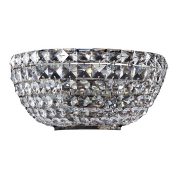 Maytoni DIA100-WL-02-N - Φωτιστικό τοίχου BASFOR 2xE14/60W/230V ματ χρώμιο