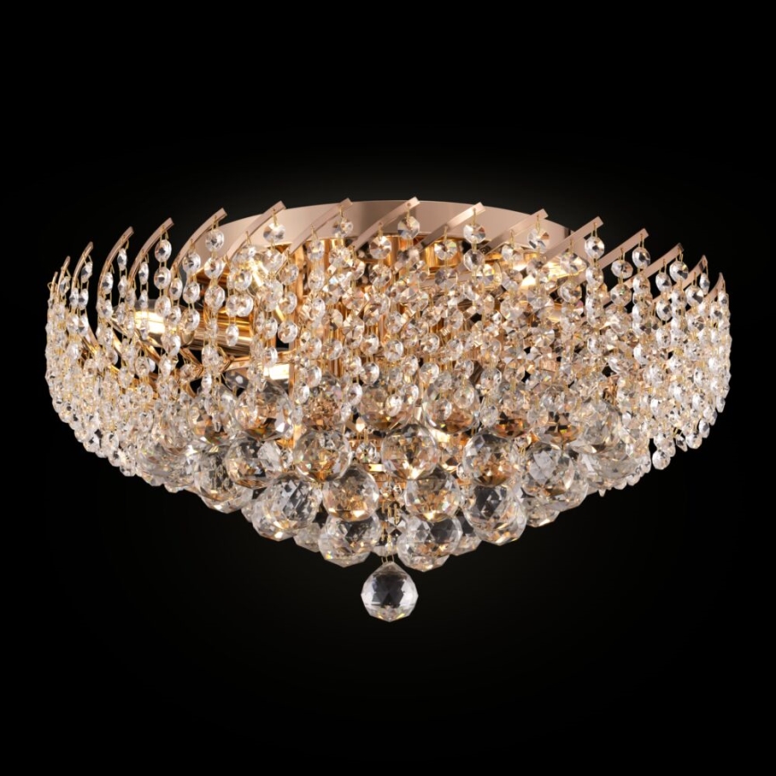 Maytoni DIA120-09-G - Φωτιστικό οροφής KAROLINA 9xE14/40W/230V