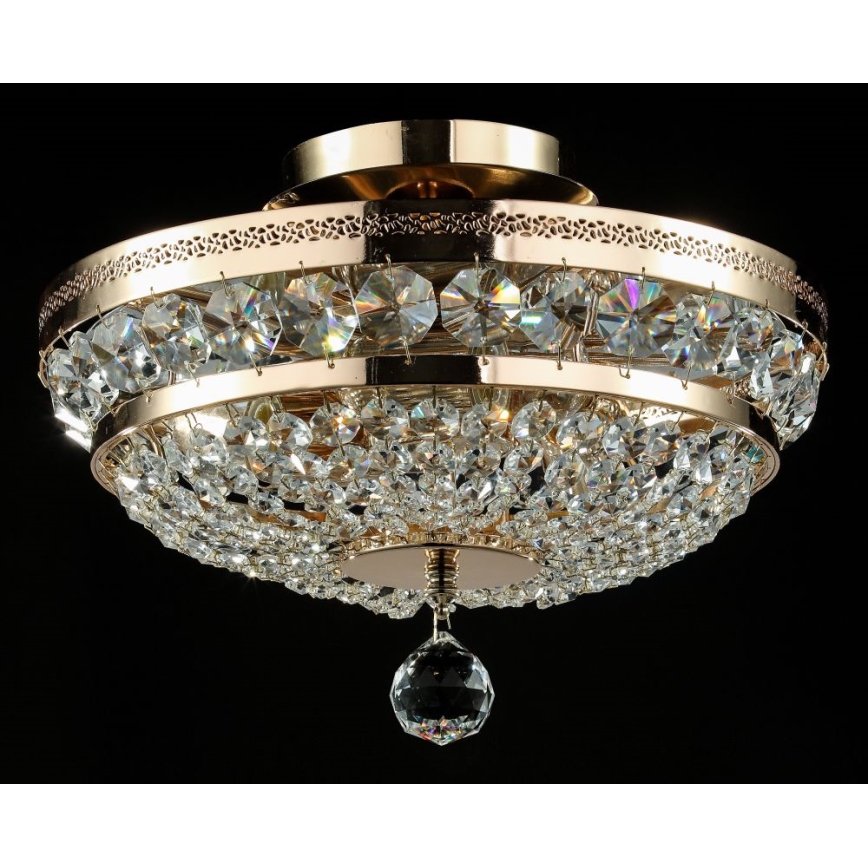 Maytoni DIA700-CL-03-G - Φωτιστικό οροφής OTTILIA 3xE14/60W/230V