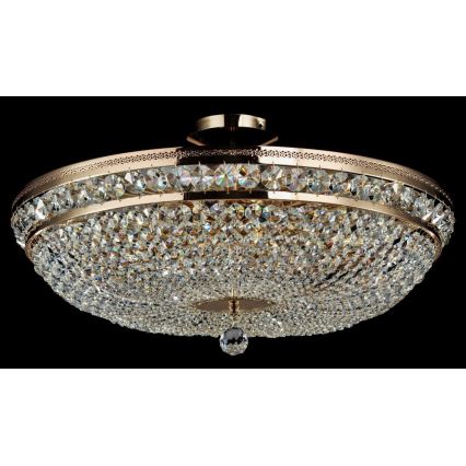 Maytoni DIA700-CL-12-G - Φωτιστικό οροφής OTTILIA 12xE14/60W/230V