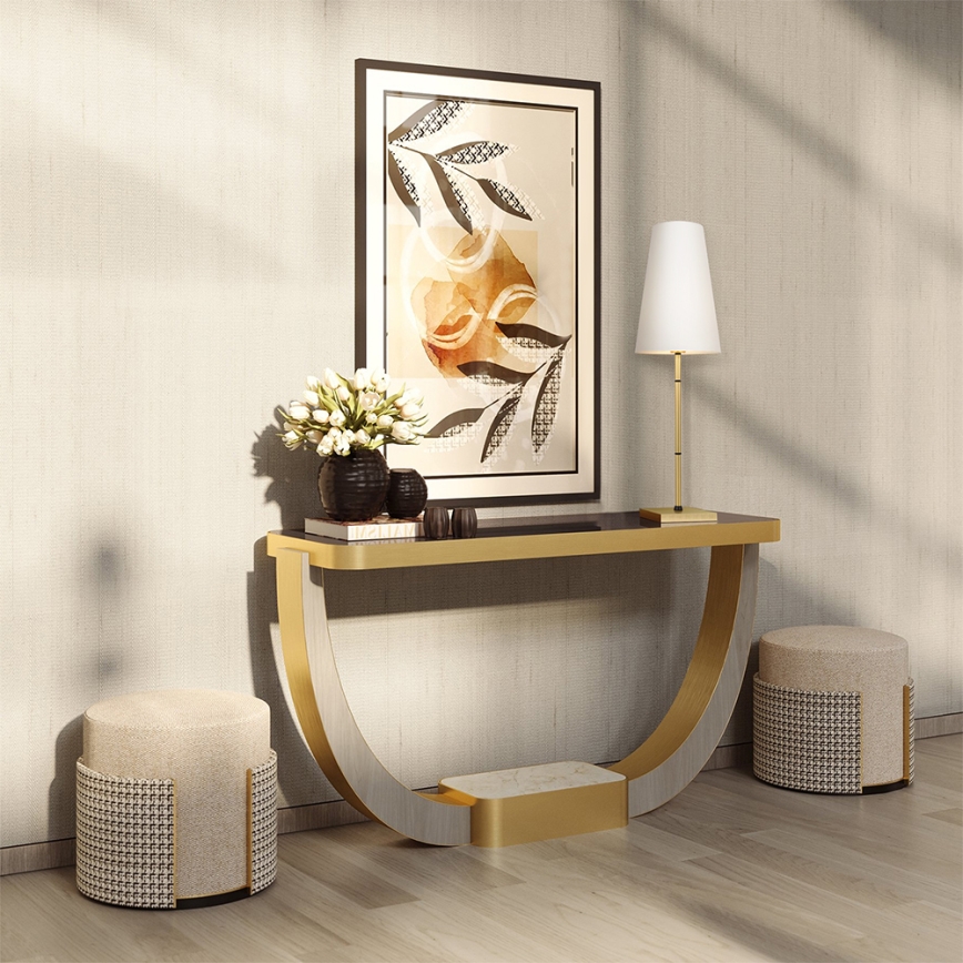 Maytoni H001TL-01BS - Eπιτραπέζια λάμπα ZARAGOZA 1xE14/40W/230V