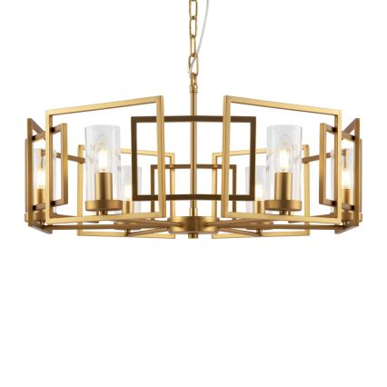 Maytoni H009PL-06G - Πολύφωτο με αλυσίδα BOWI 6xE14/40W/230V