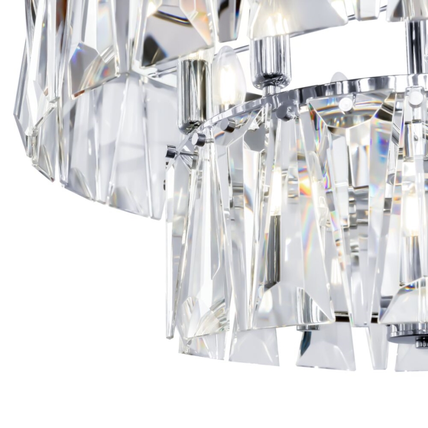 Maytoni MOD043PL-12CH - Κρεμαστό φωτιστικό οροφής PUNTES 12xE14/40W/230V γυαλιστερό χρώμιο