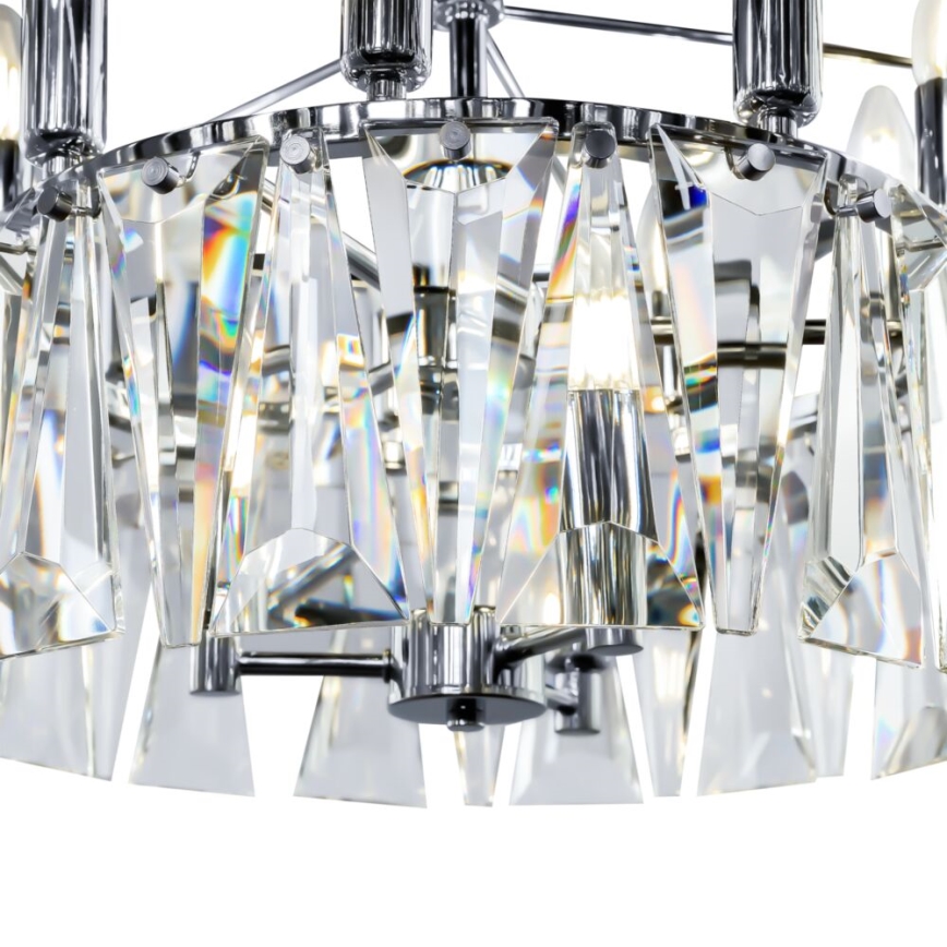Maytoni MOD043PL-18CH - Κρεμαστό φωτιστικό οροφής PUNTES 18xE14/40W/230V γυαλιστερό χρώμιο