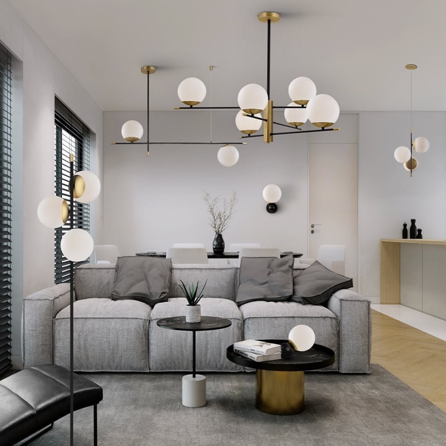 Maytoni MOD048PL-06G - Κρεμαστό φωτιστικό NOSTALGIA 6xE14/40W/230V