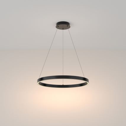 Maytoni MOD058PL-L32B3K -  Κρεμαστό φωτιστικό οροφής LED RIM LED/37W/230V 3000K διάμετρος 60 cm μαύρο