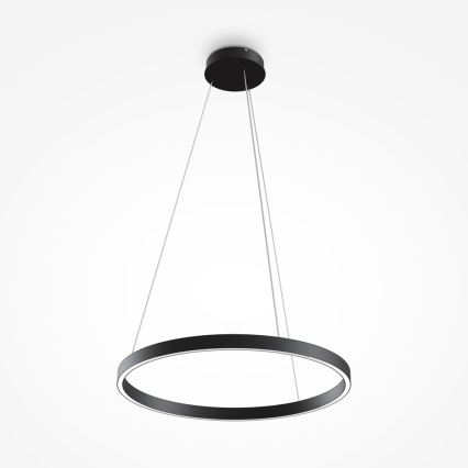 MOD058PL-L32B4K -  Κρεμαστό φωτιστικό οροφής LED RIM LED/37W/230V 4000K διάμετρος 60 cm μαύρο