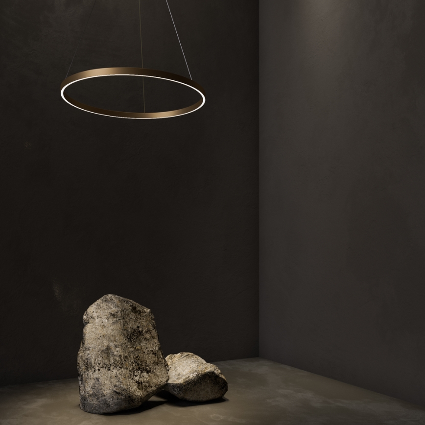 Maytoni MOD058PL-L32BS4K -  Κρεμαστό φωτιστικό οροφής LED RIM LED/37W/230V 4000K διάμετρος 60 cm χρυσό