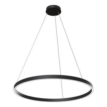 Maytoni MOD058PL-L42B4K -  Κρεμαστό φωτιστικό οροφής LED RIM LED/51W/230V 4000K διάμετρος 80 cm μαύρο