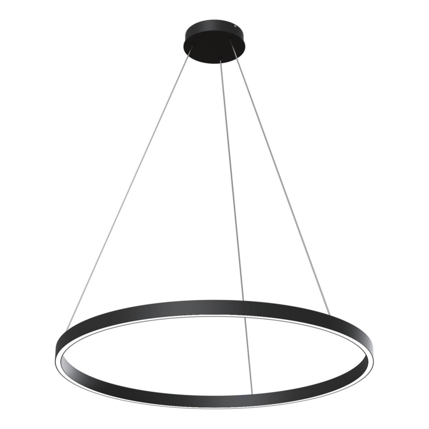 Maytoni MOD058PL-L42B4K -  Κρεμαστό φωτιστικό οροφής LED RIM LED/51W/230V 4000K διάμετρος 80 cm μαύρο