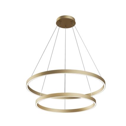 Maytoni MOD058PL-L74BS3K -  Κρεμαστό φωτιστικό οροφής LED RIM LED/88W/230V 3000K διάμετρος 80 cm χρυσό
