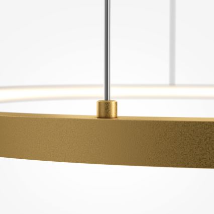 Maytoni MOD072PL-L36BSK1 -  Κρεμαστό φωτιστικό οροφής LED GLINT LED/36W/230V χρυσαφί διάμετρος 80 cm