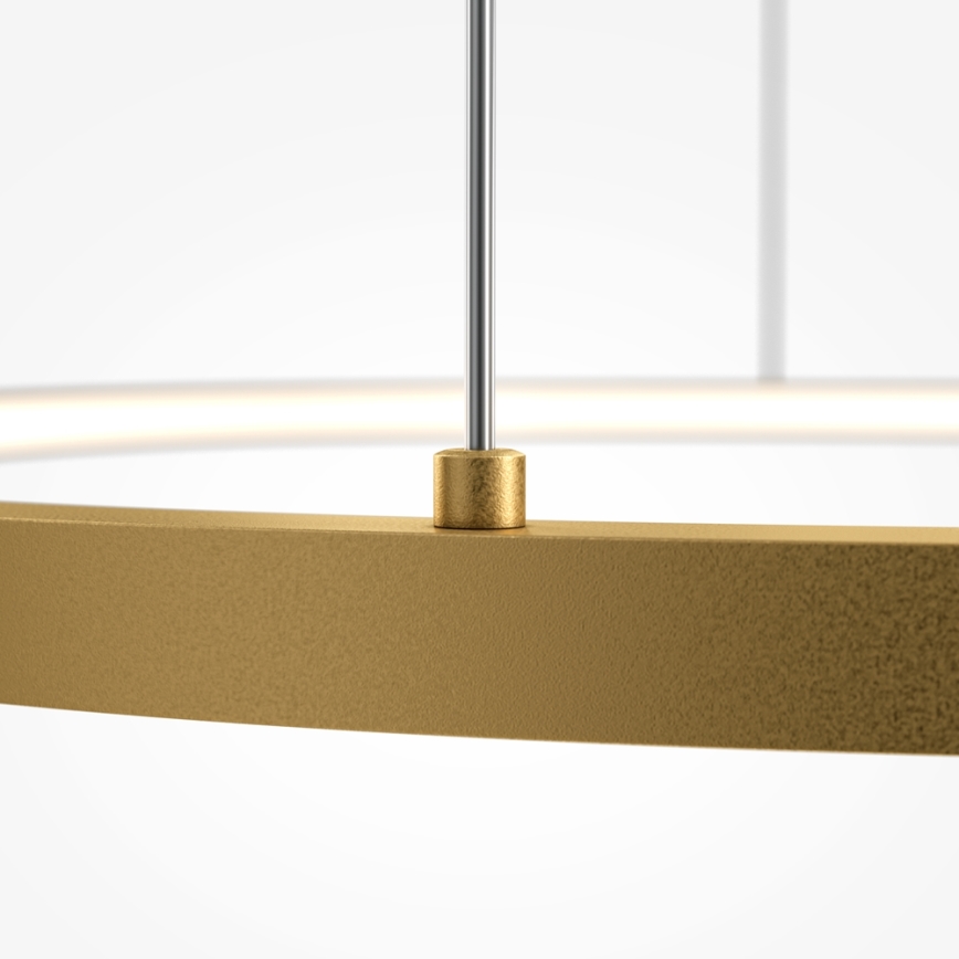 Maytoni MOD072PL-L36BSK1 -  Κρεμαστό φωτιστικό οροφής LED GLINT LED/36W/230V χρυσαφί διάμετρος 80 cm