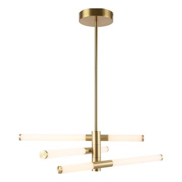 Maytoni MOD106PL-L28G3K - Κρεμαστό LED φωτιστικό AXIS σε ράβδο LED/28W/230V χρυσό