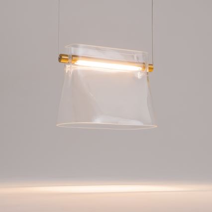 Maytoni MOD170PL-L8BS3K -  Κρεμαστό φωτιστικό οροφής LED CABARET LED/8W/230V χρυσό