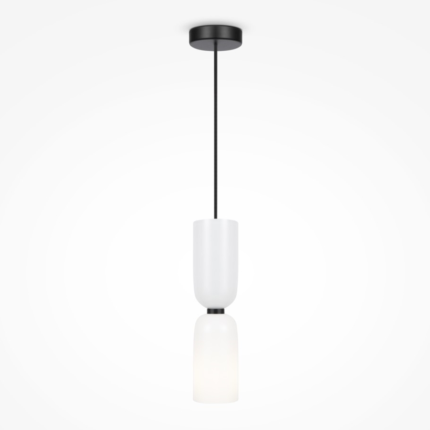 Maytoni MOD177PL-01W - Κρεμαστό φωτιστικό οροφής MEMORY 1xE14/40W/230V λευκό