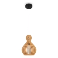 Maytoni MOD192PL-01W - Κρεμαστό φωτιστικό οροφής ROOTS 1xE27/40W/230V διάμετρος 20 cm μπεζ