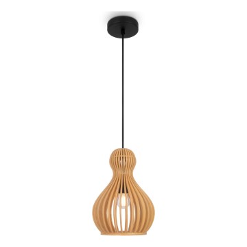 Maytoni MOD192PL-01W - Κρεμαστό φωτιστικό οροφής ROOTS 1xE27/40W/230V διάμετρος 20 cm μπεζ