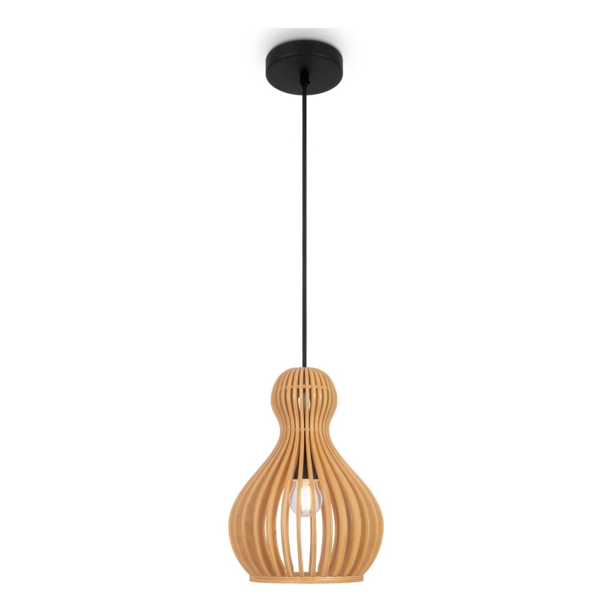 Maytoni MOD192PL-01W - Κρεμαστό φωτιστικό οροφής ROOTS 1xE27/40W/230V διάμετρος 20 cm μπεζ