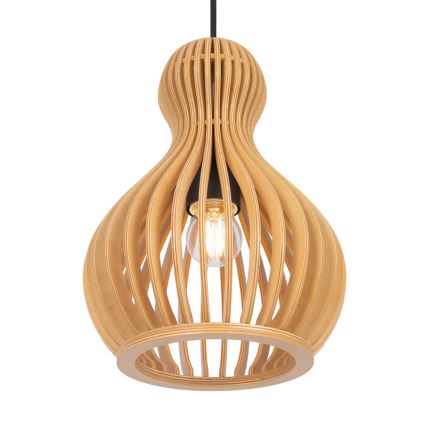 Maytoni MOD192PL-01W - Κρεμαστό φωτιστικό οροφής ROOTS 1xE27/40W/230V διάμετρος 20 cm μπεζ