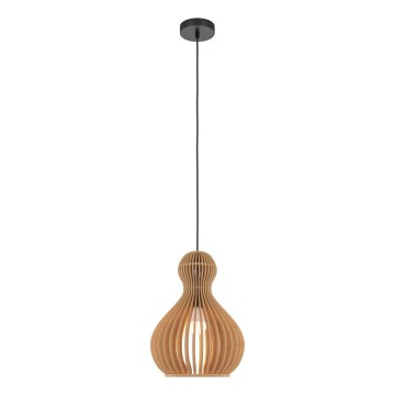 Maytoni MOD192PL-01W1 - Κρεμαστό φωτιστικό οροφής ROOTS 1xE27/40W/230V διάμετρος 30 cm μπεζ