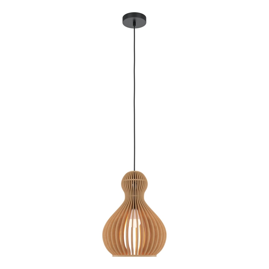Maytoni MOD192PL-01W1 - Κρεμαστό φωτιστικό οροφής ROOTS 1xE27/40W/230V διάμετρος 30 cm μπεζ
