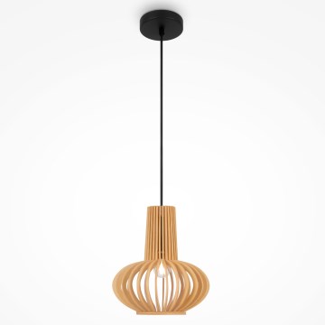Maytoni MOD193PL-01W - Κρεμαστό φωτιστικό οροφής ROOTS 1xE27/40W/230V διάμετρος 22,5 cm μπεζ