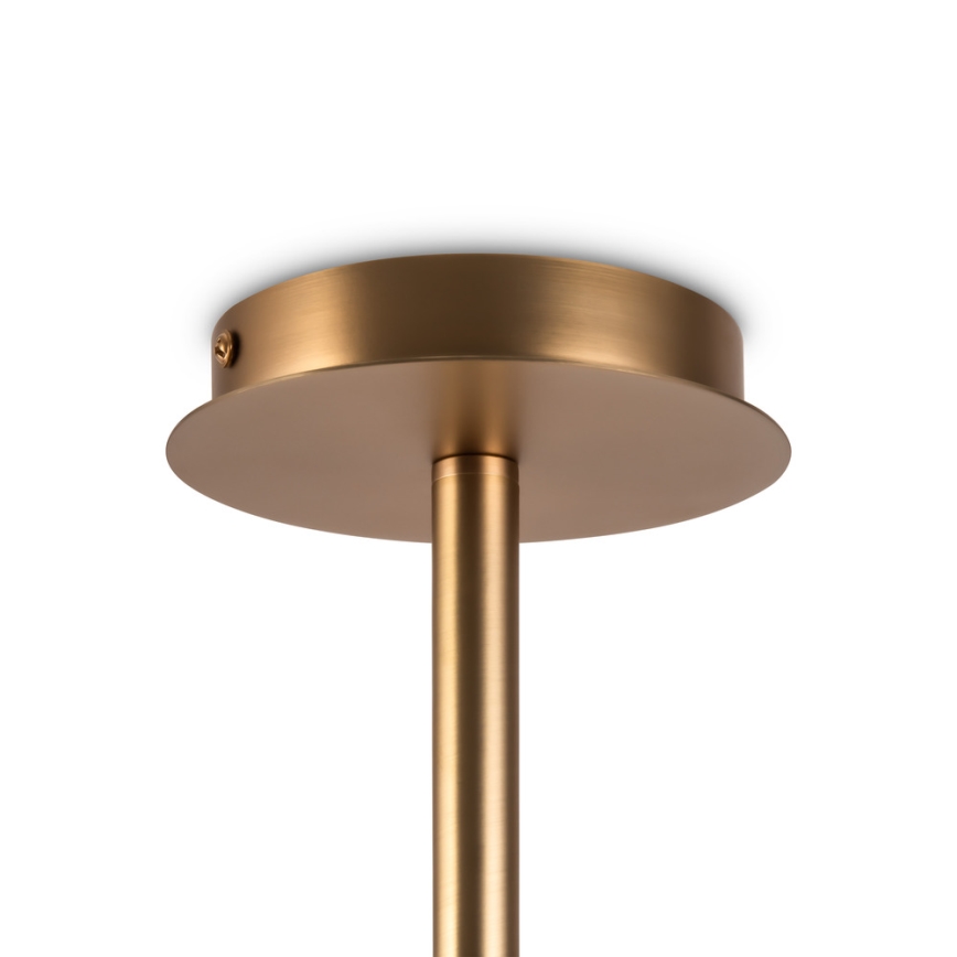Maytoni MOD221-PL-08-G - Κρεμαστό φωτιστικό ERICH 8xE14/40W/230V χαλκός