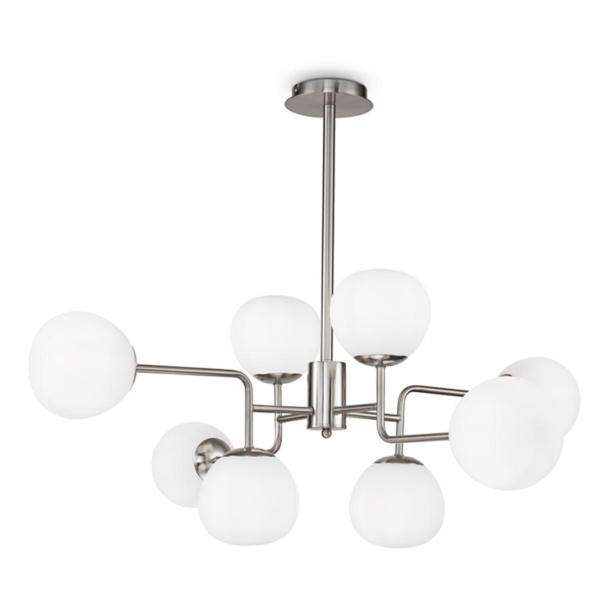 Maytoni MOD221-PL-08-N - Κρεμαστό φωτιστικό ERICH 8xE14/40W/230V ματ χρώμιο