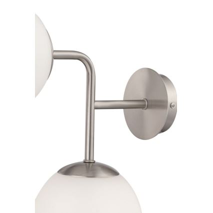 Maytoni MOD221-WL-02-N - Φωτιστικό τοίχου ERICH 2xE14/40W/230V ματ χρώμιο