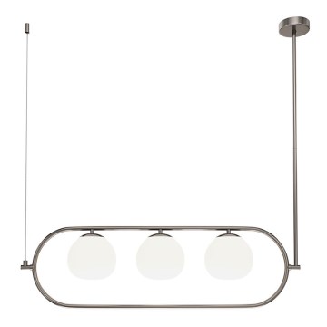 Maytoni MOD221PL-03N - Κρεμαστό φωτιστικό ERICH 3xE14/40W/230V ματ χρώμιο