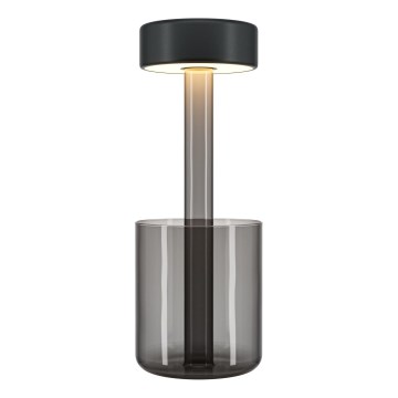 Maytoni MOD229TL-L3B3K3 - LED Dimming επαναφορτιζόμενο φορητό Επιτραπέζιο φωτιστικό LED/3W/5V 2200-4000K μαύρο/γκρι