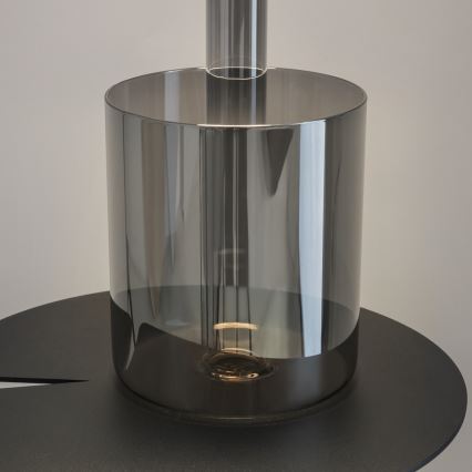Maytoni MOD229TL-L3B3K3 - LED Dimming επαναφορτιζόμενο φορητό Επιτραπέζιο φωτιστικό LED/3W/5V 2200-4000K μαύρο/γκρι