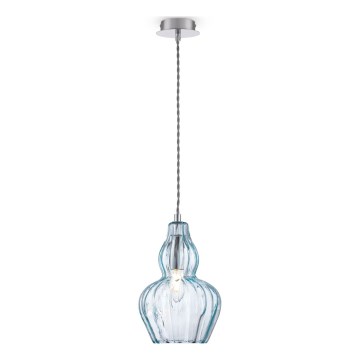 Maytoni MOD238-PL-01-BL - Κρεμαστό φωτιστικό οροφής EUSTOMA 1xE14/40W/230V μπλε