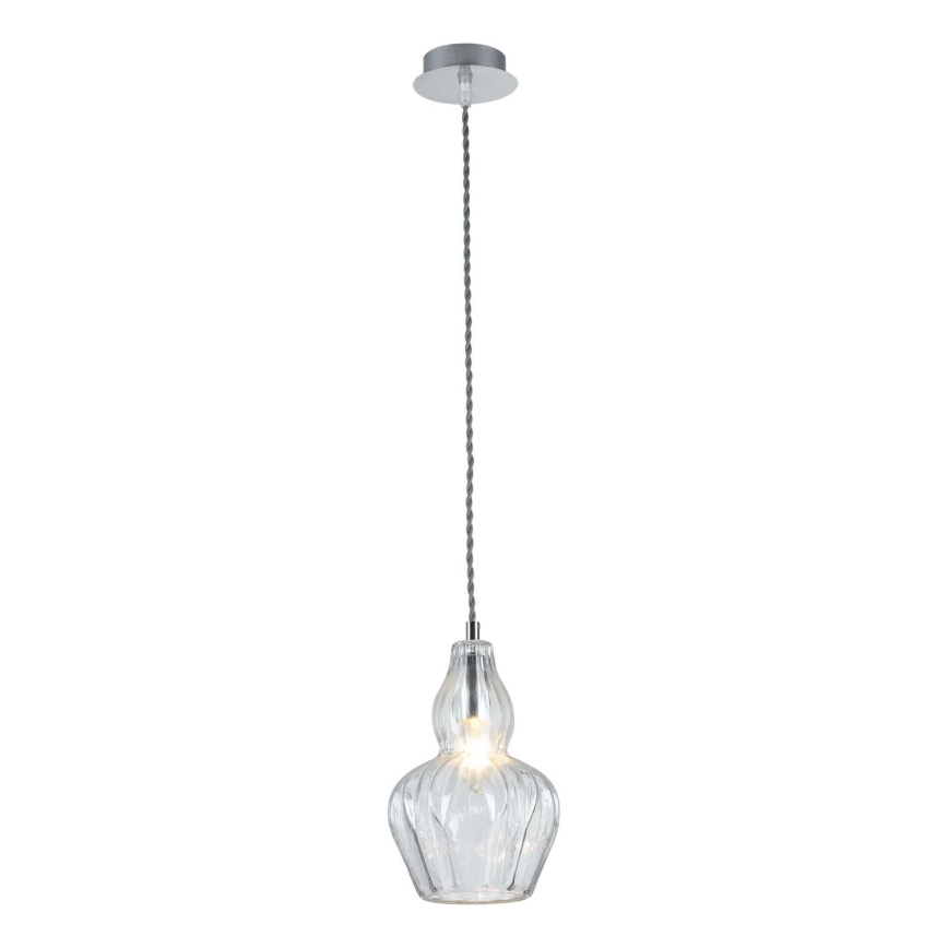 Maytoni MOD238-PL-01-TR - Κρεμαστό φωτιστικό οροφής EUSTOMA 1xE14/40W/230V διαφανής
