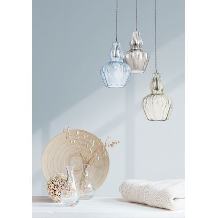 Maytoni MOD238-PL-01-TR - Κρεμαστό φωτιστικό οροφής EUSTOMA 1xE14/40W/230V διαφανής